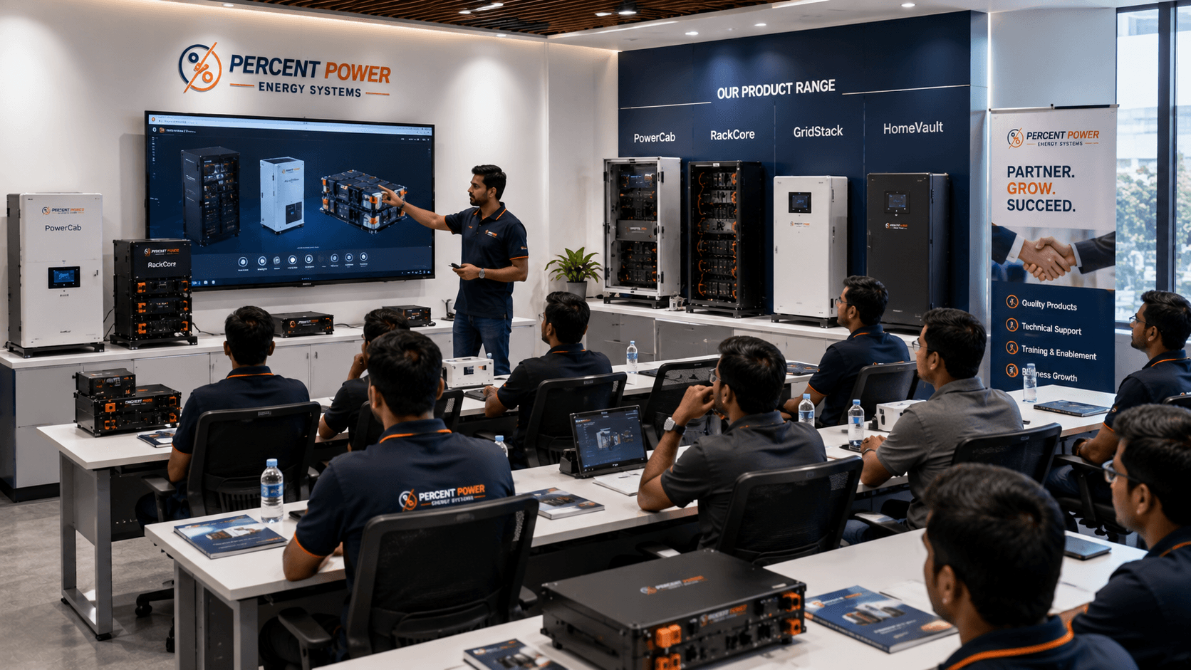Distributor training and enablement center
